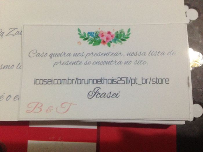 Tag Lista de Casamento