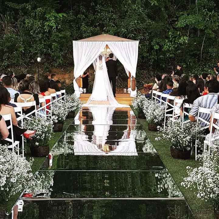 Casando num sitio