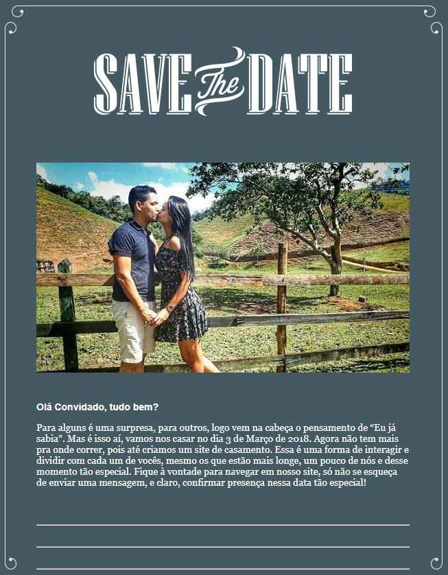 Save The Date