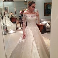 Vestido de noiva princesa, estilo bufante. - 1