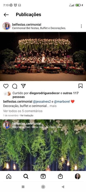 Decoração da recepção 5