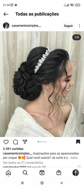 Amigas me ajudem com penteado que combina com vestido princesa. 6