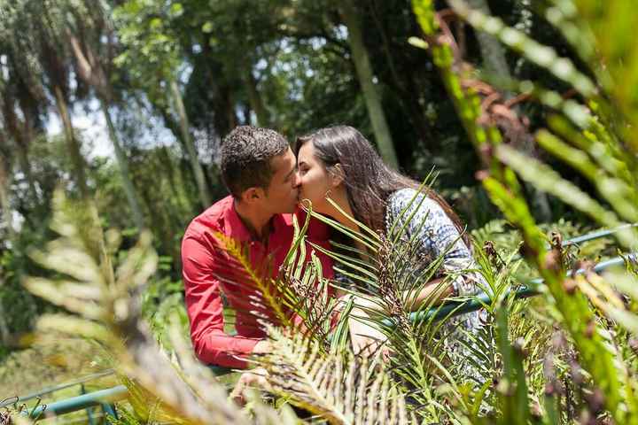 Nosso pré-wedding- parque botânico - 7