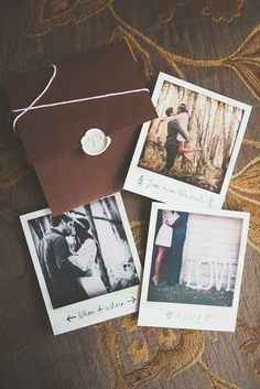 Convite polaroide