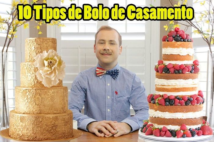 10 TIPOS DE BOLO DE CASAMENTO