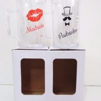Canecas lembrancinha para Padrinhos
