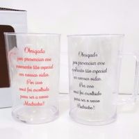 Canecas lembrancinha para Padrinhos