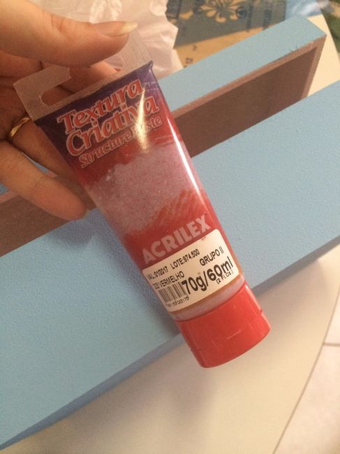 Tinta para textura elevada
