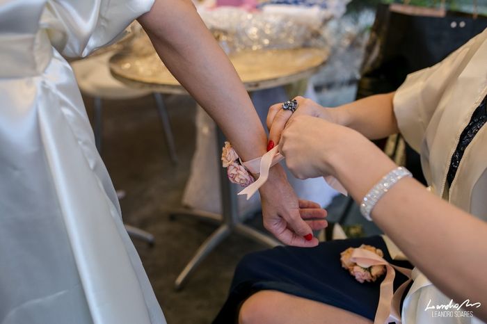 Corsage das madrinhas