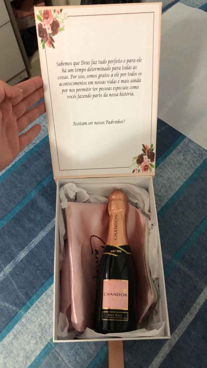 Convite dos padrinhos 🥰 - 1