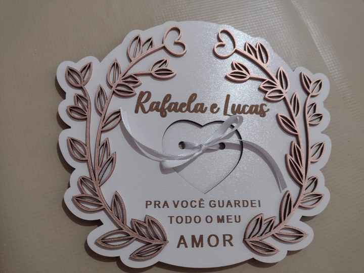 Porta aliança 💍 - 1