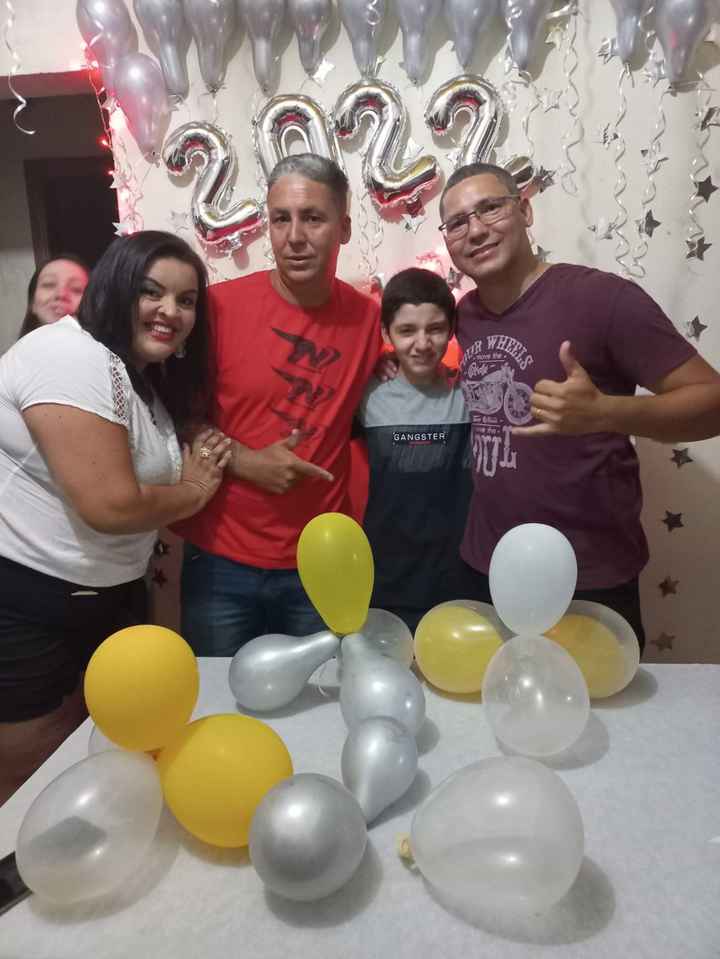 Quanto tempo depois conheceu a família do seu amor? - 1