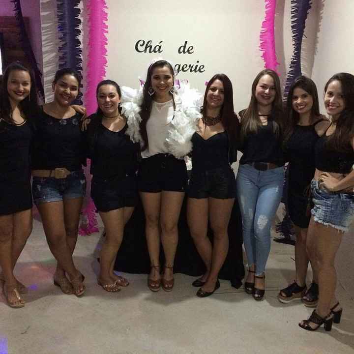 Minhas Madrinhas! 5 não puderam ir!