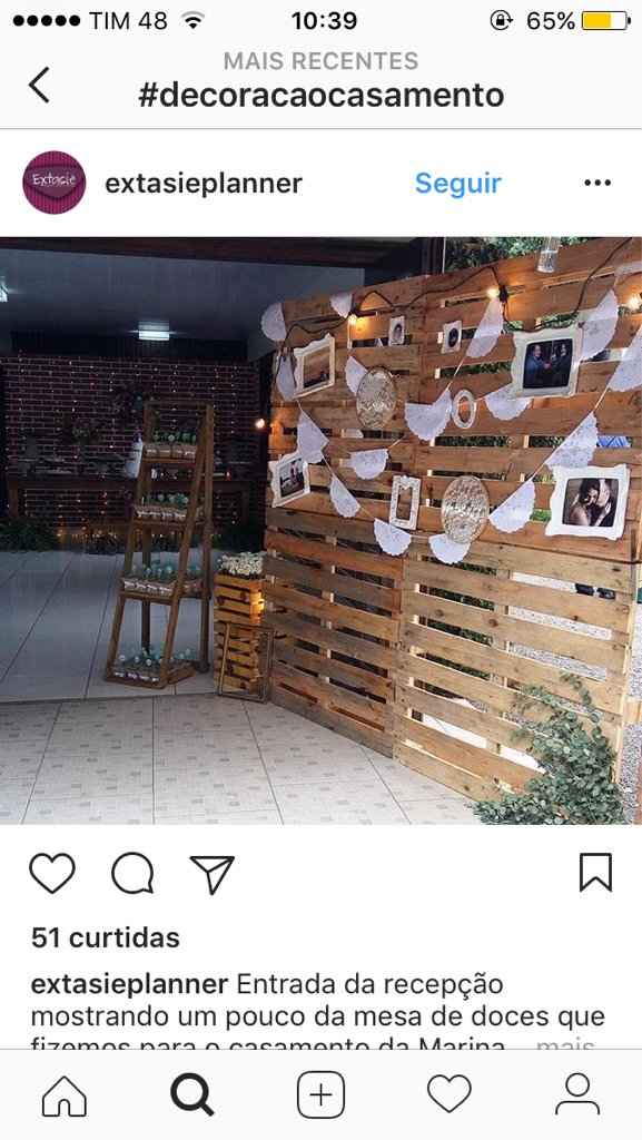 Inspirações - mural de fotos - 1