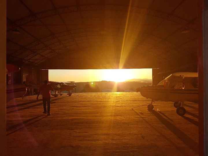 garagem dos aviões 