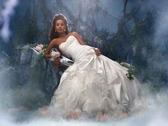 Você é uma noiva princesa? venha ver a coleção disney fairy tale weddings de 2016 - 10