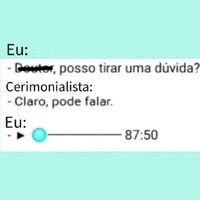 a cerimonialista de vocês também virou o contato mais constante? #pradescontrair - 1