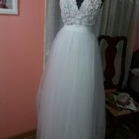Fazendo seu próprio casamento, inclusive o vestido. - 1