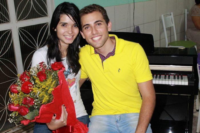 Eu e amore, cara de crianças kkkk engordamos um pouco disso kk