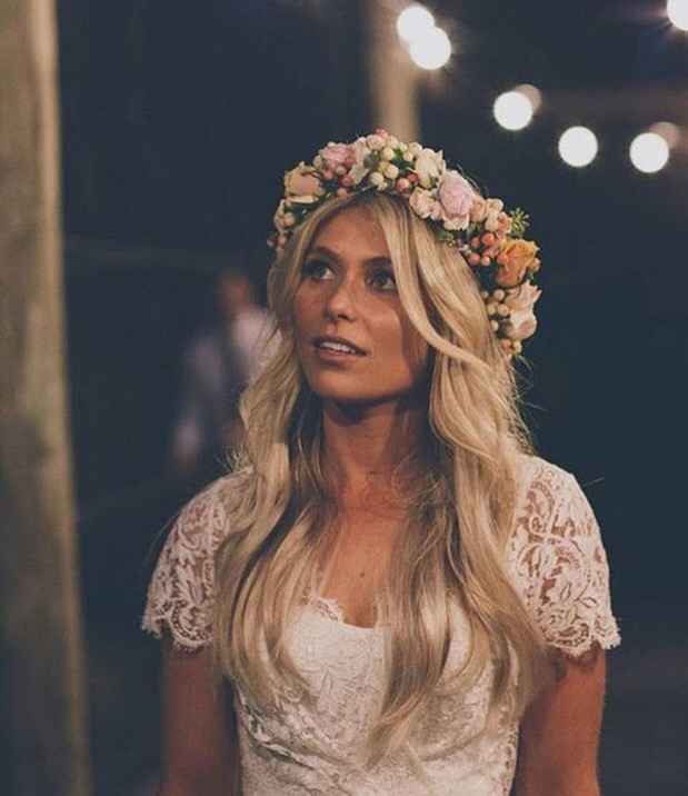 Penteado com flores - 11