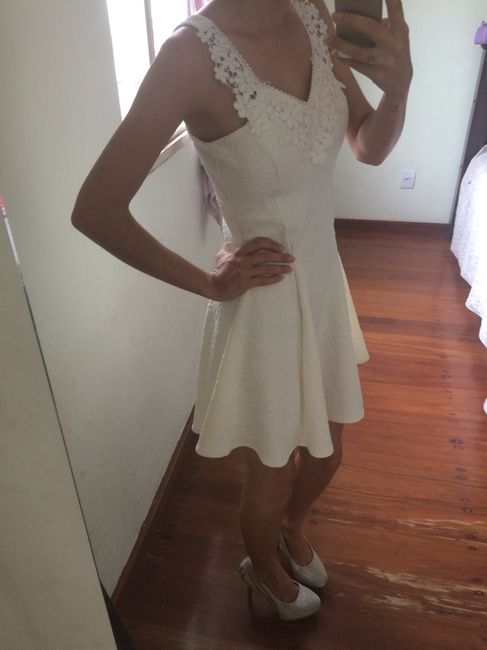 Meu vestido do civil.. - 2
