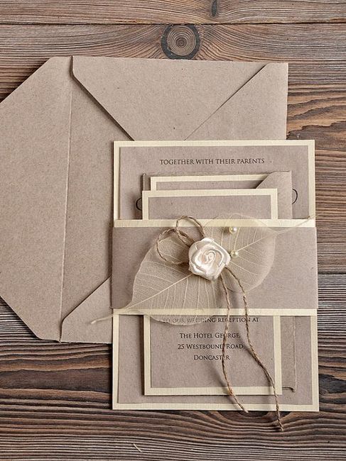 Convites de casamento para se inspirar. - 20