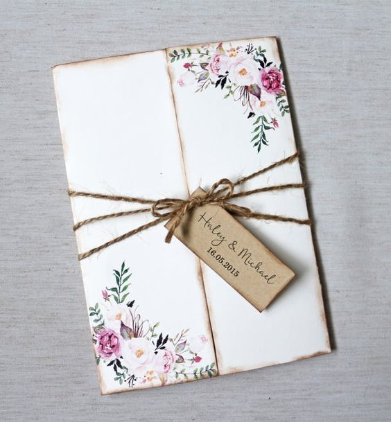 Convites de casamento para se inspirar. - 25