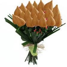 E que tal receber um buquê de coxinha - 2