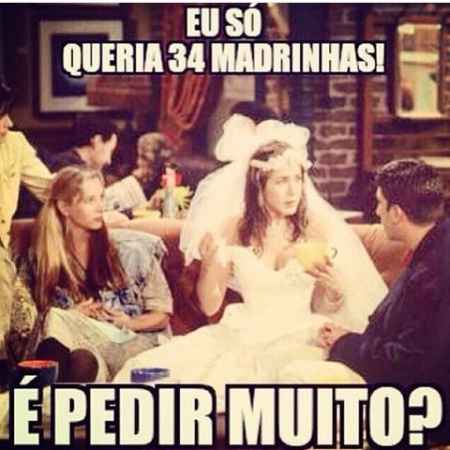 Só eu quero muitos padrinhos de casamento? - 1