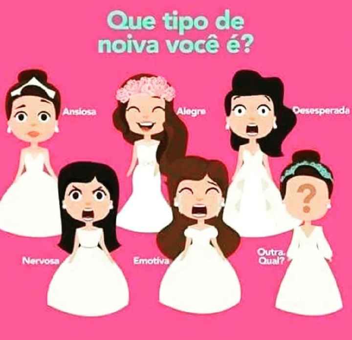  Que tipo de noiva vocês são? 👰💒 - 1