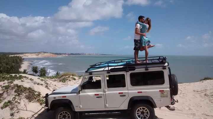 Uma especialidade dos guias é a fotografia... a perninha tem que estar levantada SEMPRE kkk
