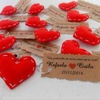 Chaveiro Coração Feltro