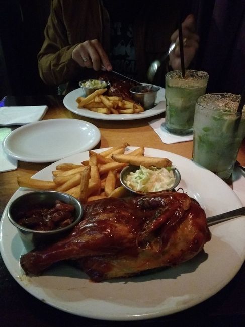 Comida maravilhosa, mas é muita comida haha