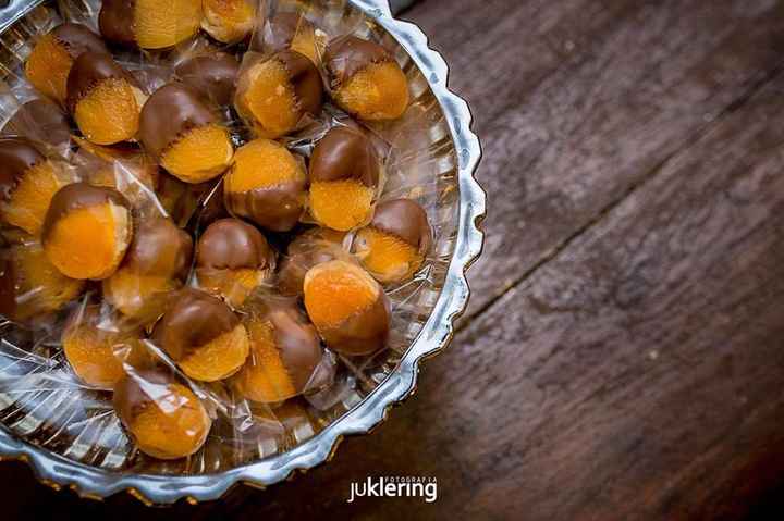 Doces para o casório
