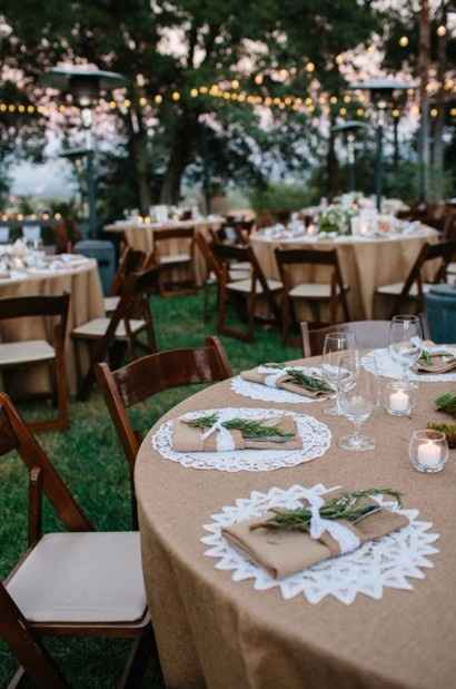 Renda no casamento 