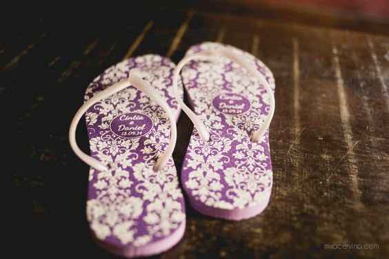 Chinelos personalizados