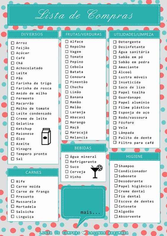Lista de mercado