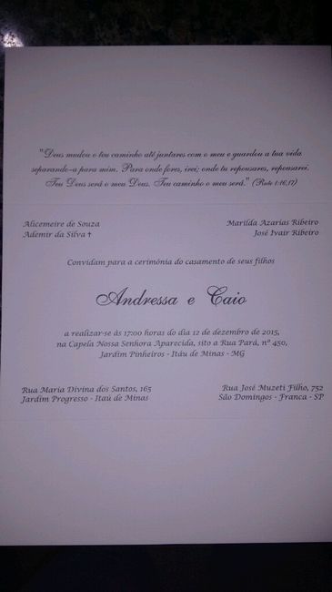 Meu convite #vemver - 2