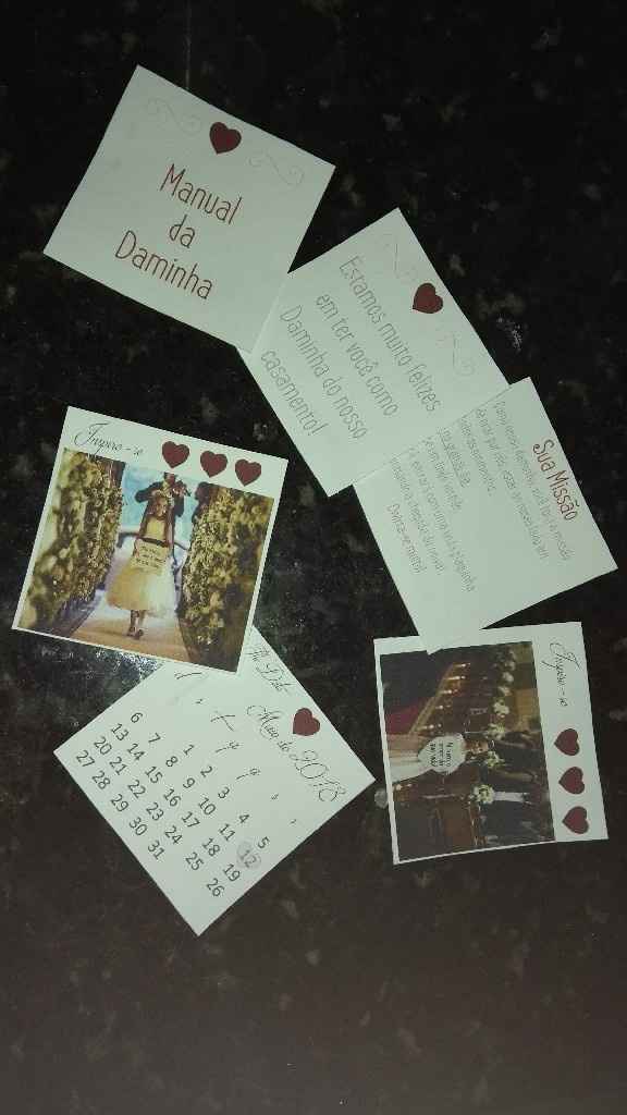  Convites Padrinhos e Daminha/pajem diy - 6