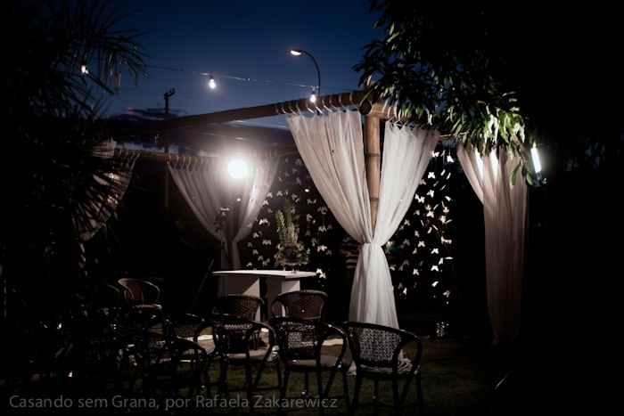 Gazebo de bambu