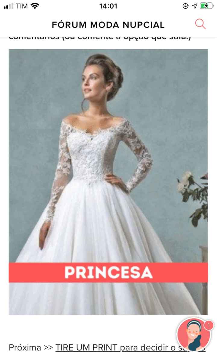 TIRE UM PRINT para decidir o vestido - 1