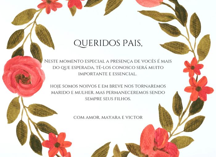Convite especial para pais e avós? 7