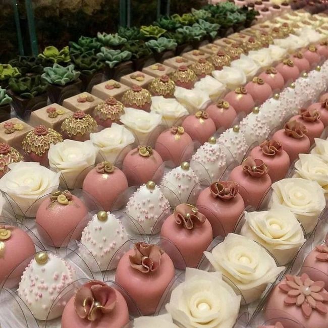 🎗️🎀 Outubro Rosa: docinhos de casamento 1