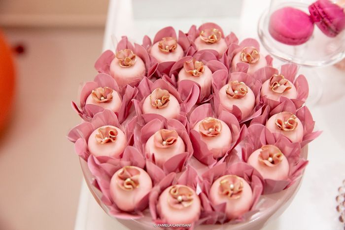 🎗️🎀 Outubro Rosa: docinhos de casamento 3