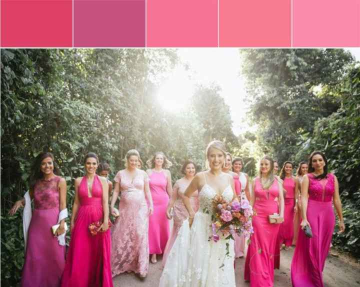 🎗️🎀 Missão Rosa: Vestido das madrinhas - 2