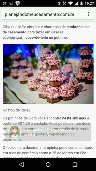 Tips para um casamento econômico: lembrancinhas - 1
