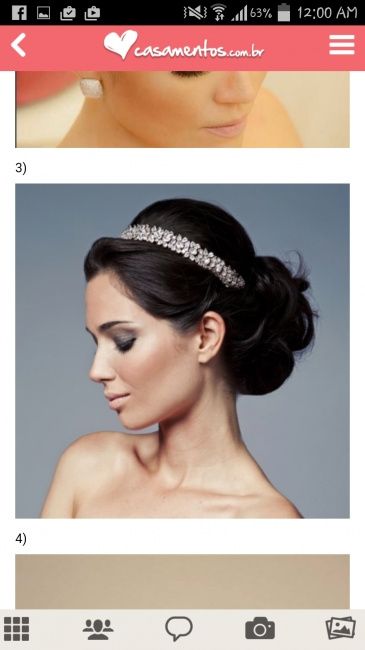 Que tipo de penteado usar no grande dia? - 1