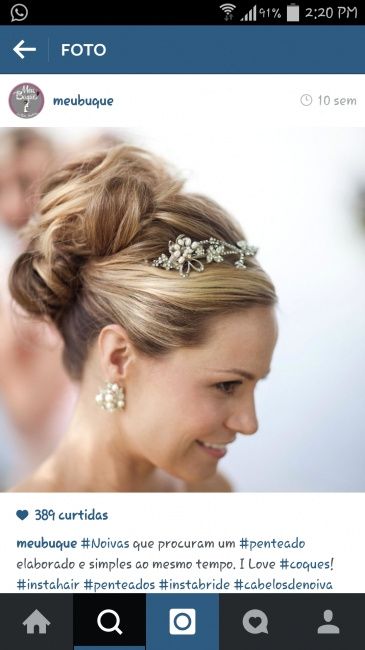 Que tipo de penteado usar no grande dia? - 3