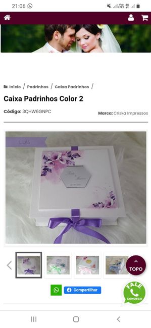 Caixa convite para padrinhos mdf x Papel 2