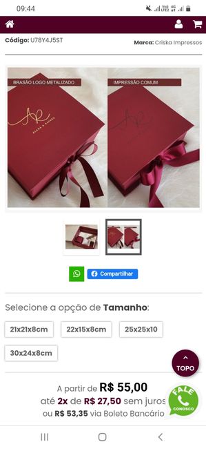 Caixa convite para padrinhos mdf x Papel 4
